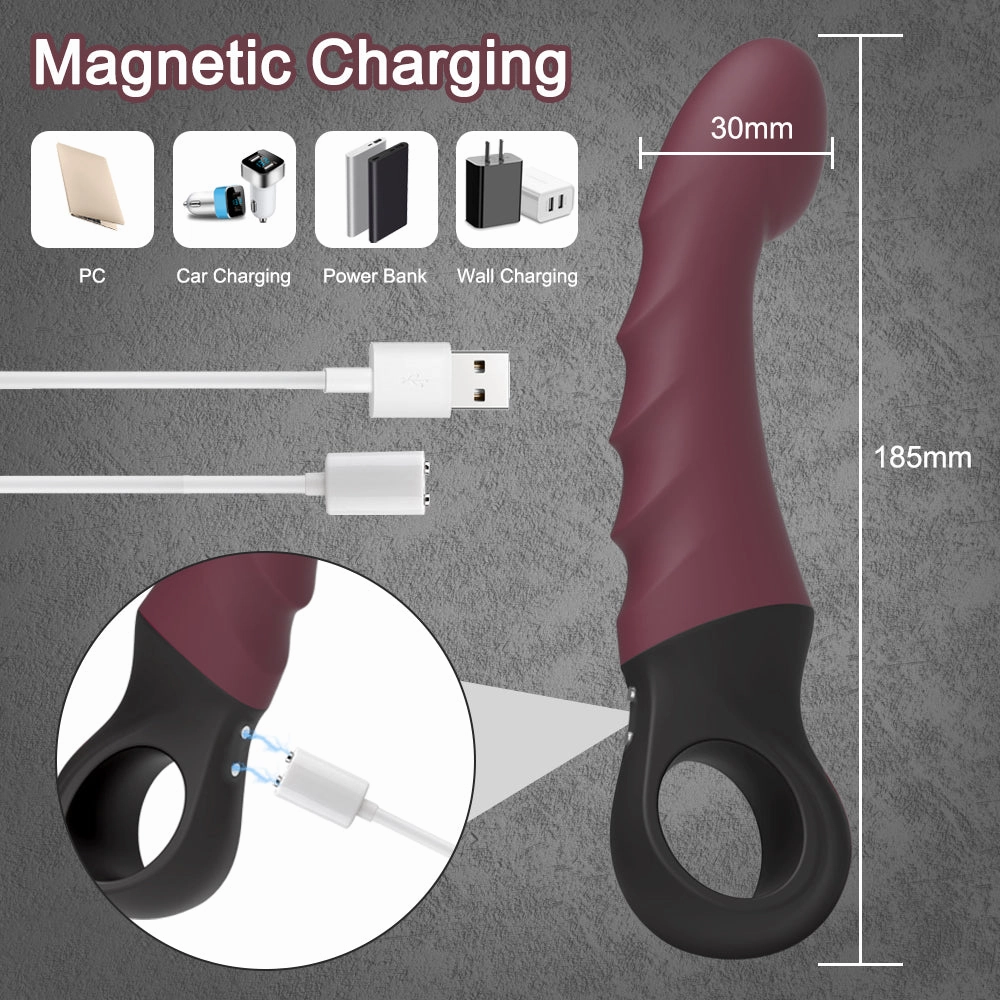 10 Speed Soft Corrugated Vibrator for G Spot Stimulation G2
