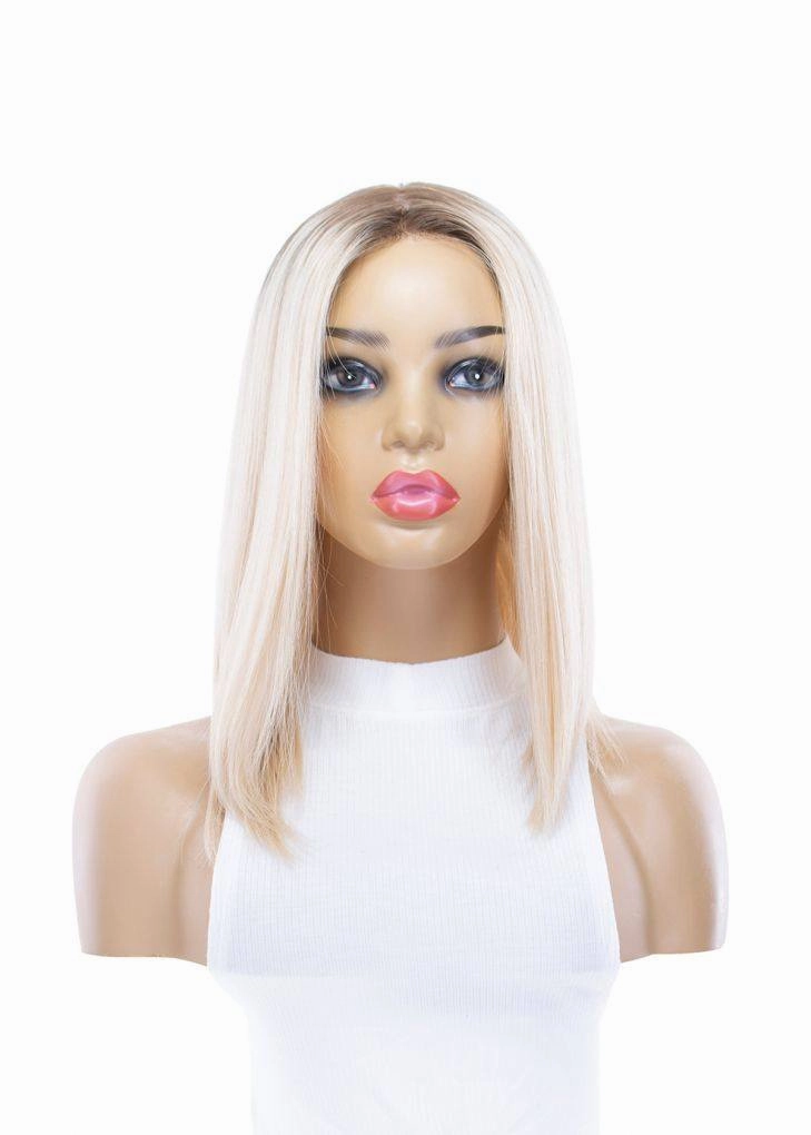 16" Princess Silk Top Wig Platinum Blonde