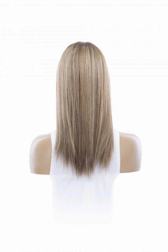 18" Princess Silk Top Wig Medium Blonde
