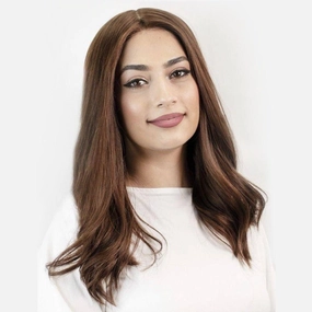 20" Princess Silk Top Wig Auburn