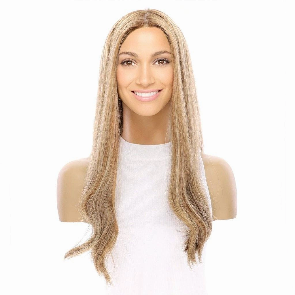 22" Princess Silk Top Wig Medium Blonde
