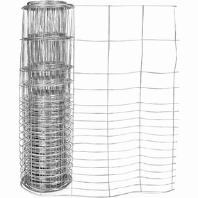 28in x 25ft Galvanized Rabbit Guard