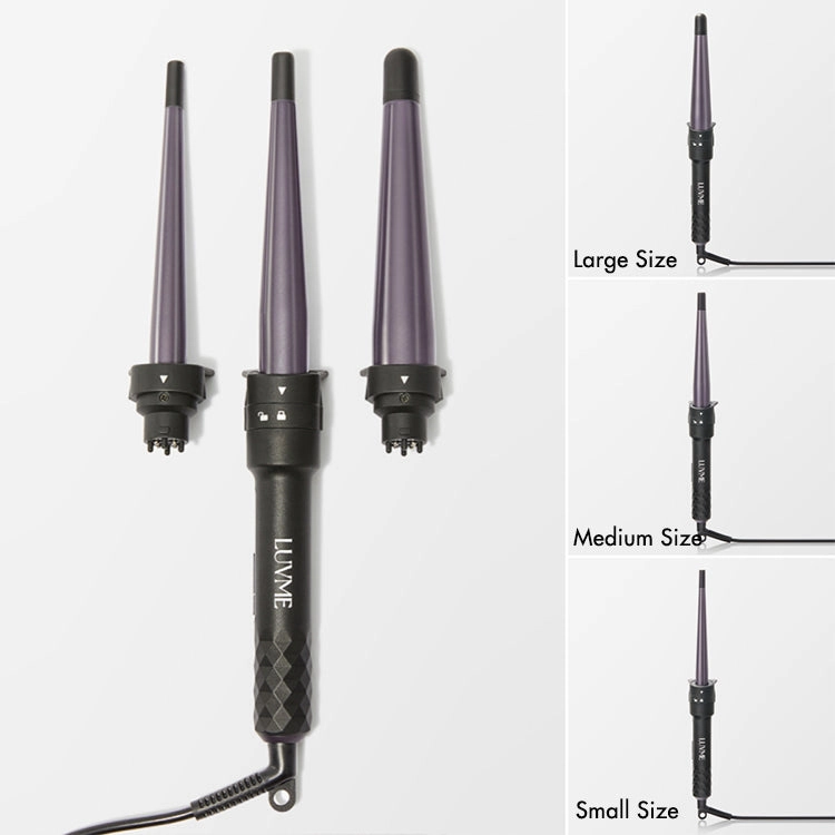 3 in 1 Curling Iron Set with US Plug, Fast Heating, for Natural Hair and Wig