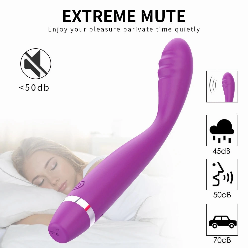 4-in-1 G-Spot Finger Vibrator Discreet Clitoral & Full-Body Stimulator