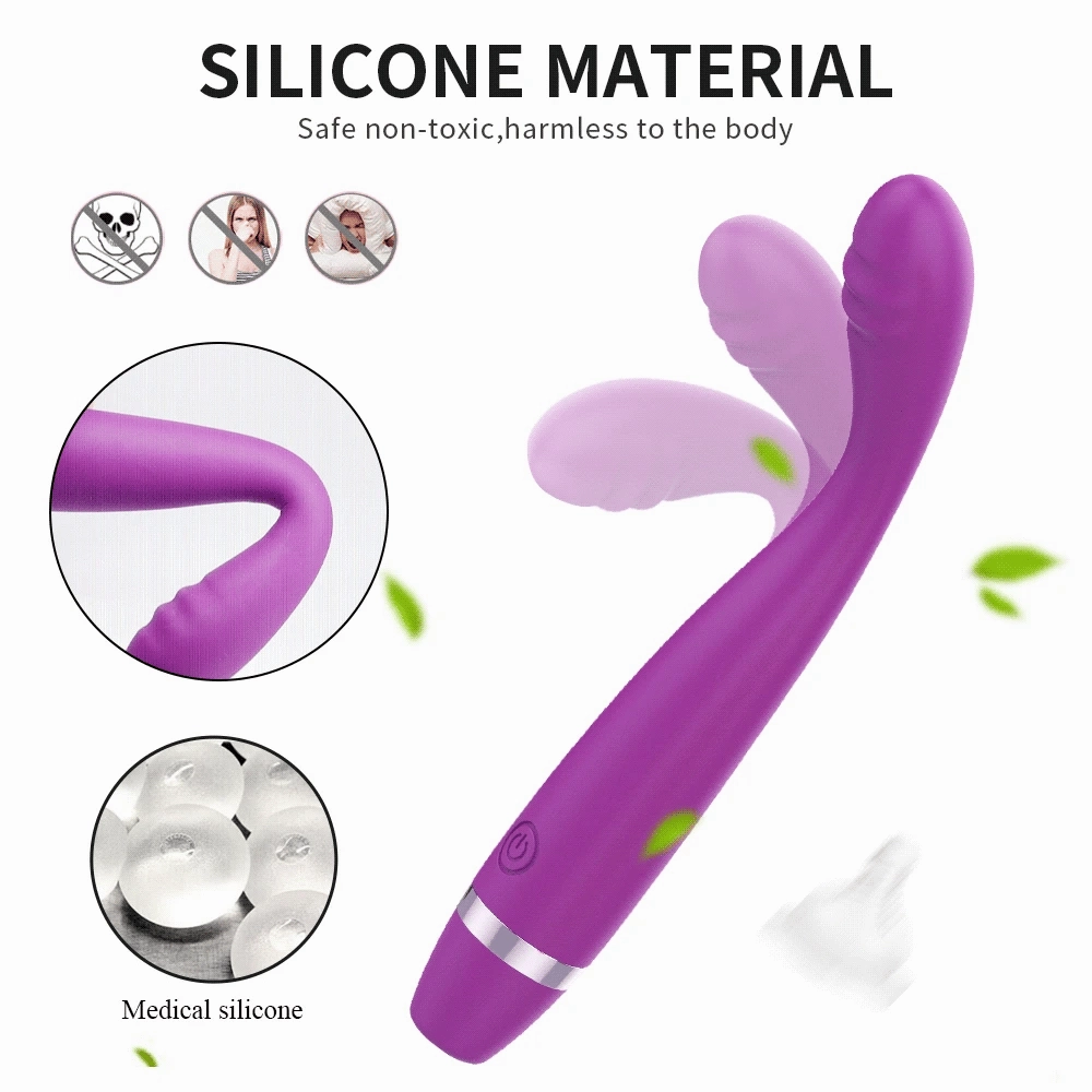 4-in-1 G-Spot Finger Vibrator Discreet Clitoral & Full-Body Stimulator