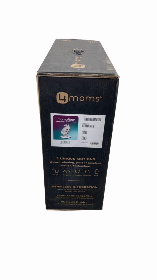 4moms MamaRoo Multi-Motion Baby Swing, Grey Classic