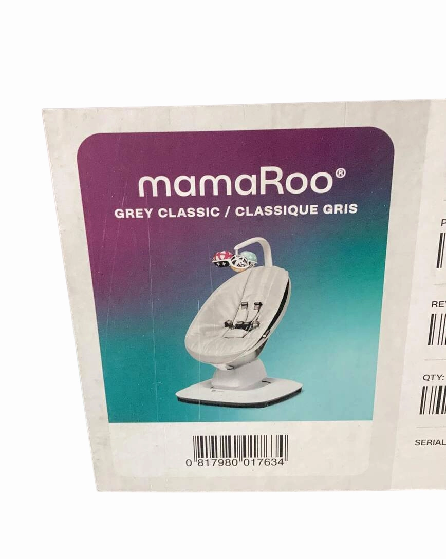 4moms MamaRoo Multi-Motion Baby Swing, Grey Classic