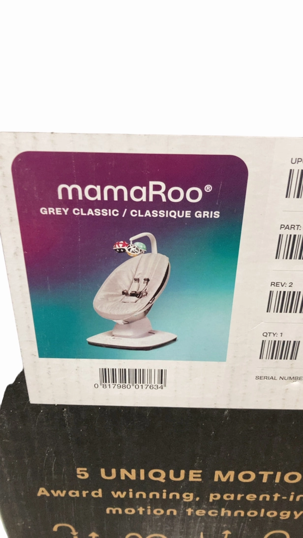 4moms MamaRoo Multi-Motion Baby Swing, Grey Classic