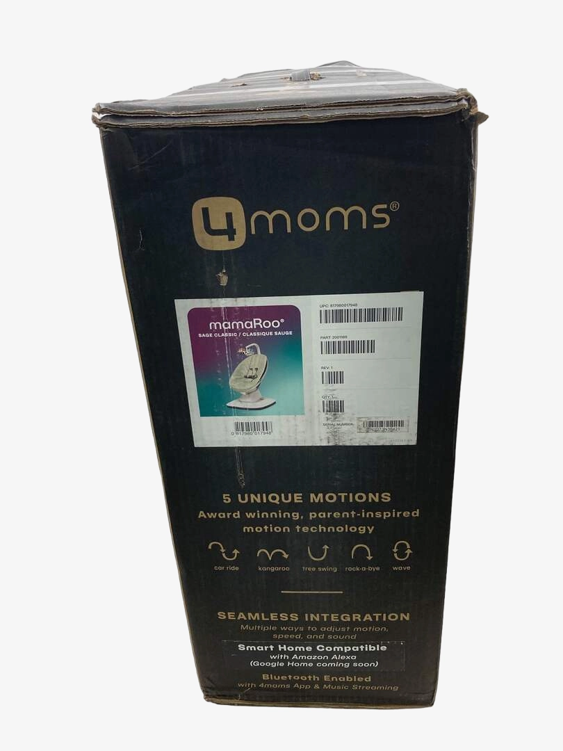 4moms MamaRoo Multi-Motion Baby Swing, Grey Classic