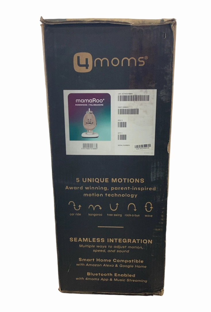 4moms MamaRoo Multi-Motion Baby Swing, Rosewood
