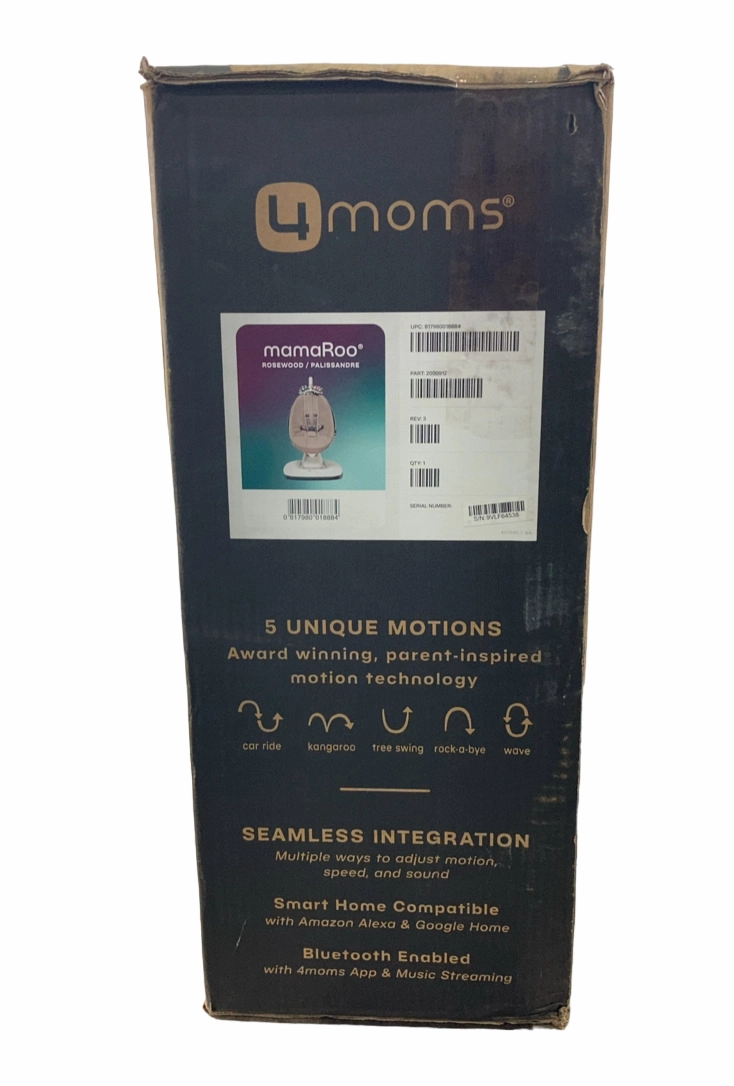 4moms MamaRoo Multi-Motion Baby Swing, Rosewood