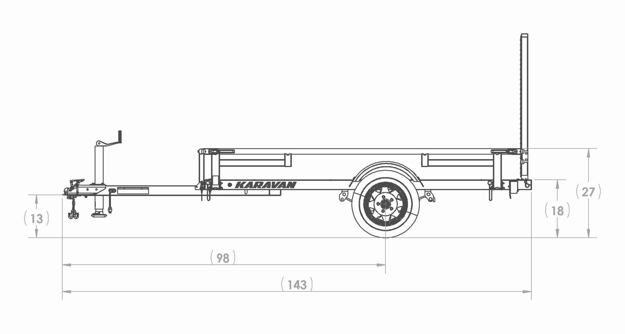 5 X 8 Utility Trailer
