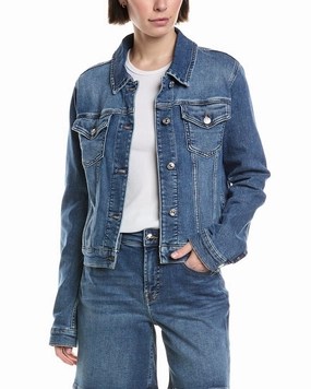 7 For All Mankind Classic Cropped Trucker Jacket