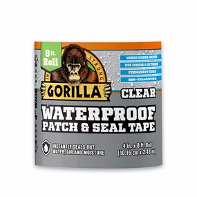 8 FT Waterproof Patch & Seal Tape - CLEAR