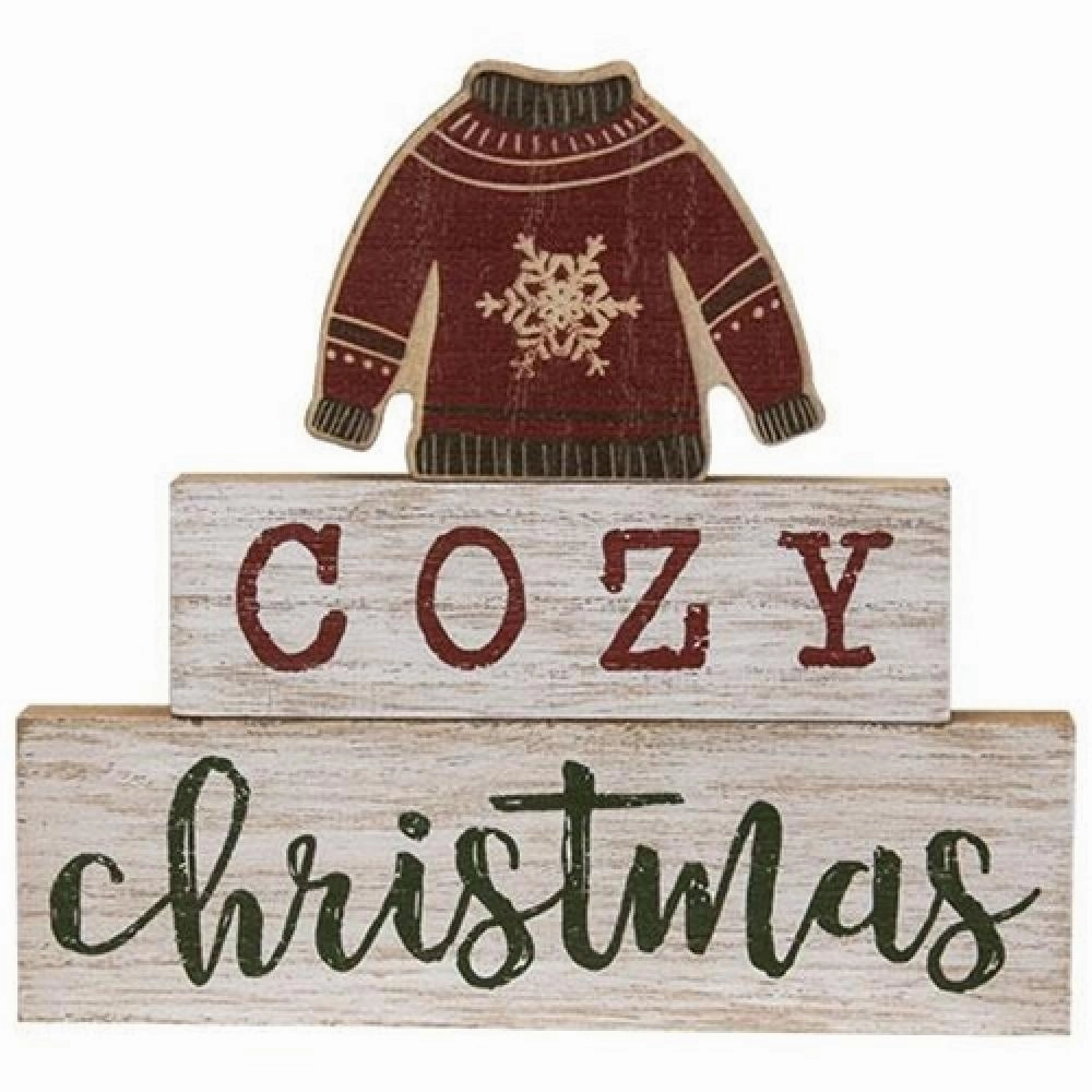 *3/Set Cozy Christmas Sweater Stackers