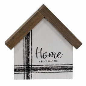 *A Place to Cuddle Wooden House Sitter