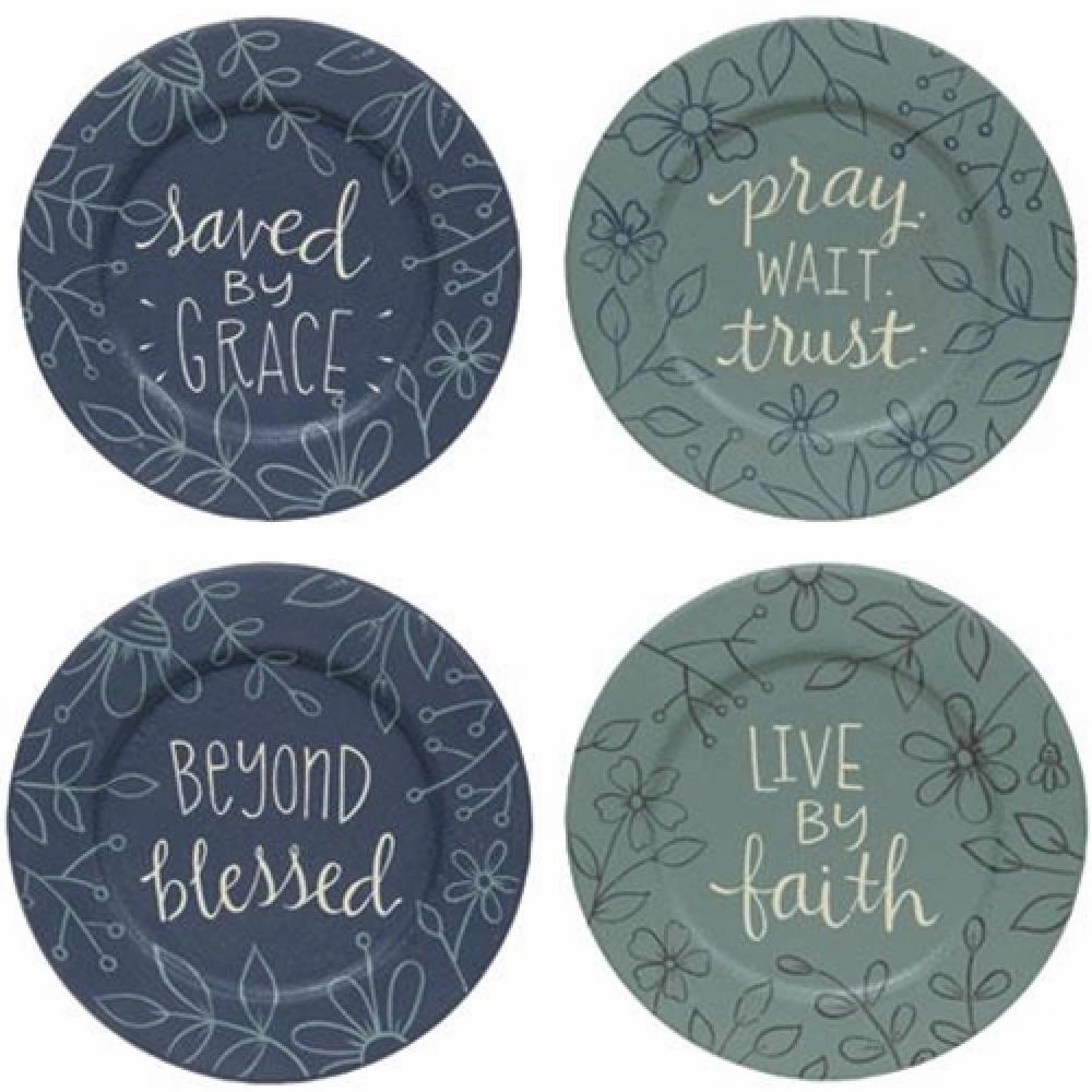 *Beyond Blessed Plate 8.5" 4 Asstd.