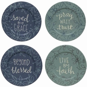 *Beyond Blessed Plate 8.5" 4 Asstd.