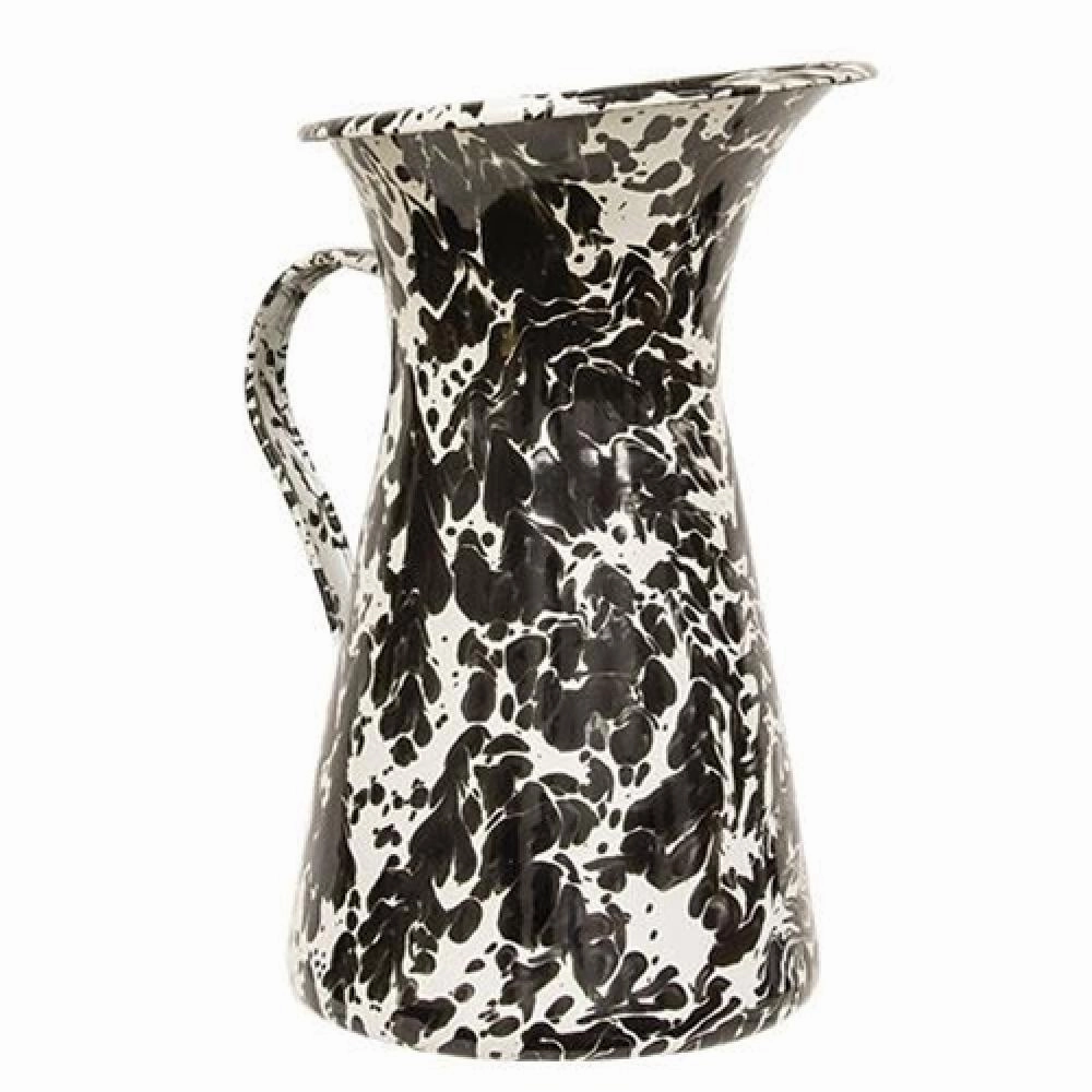*Black & White Pollock Pitcher