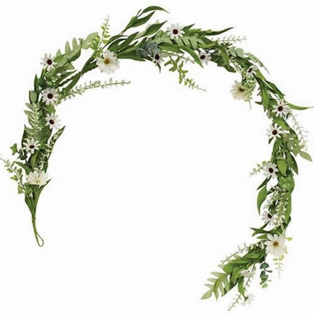 *Cape Daisy Astilbe & Herb Garland