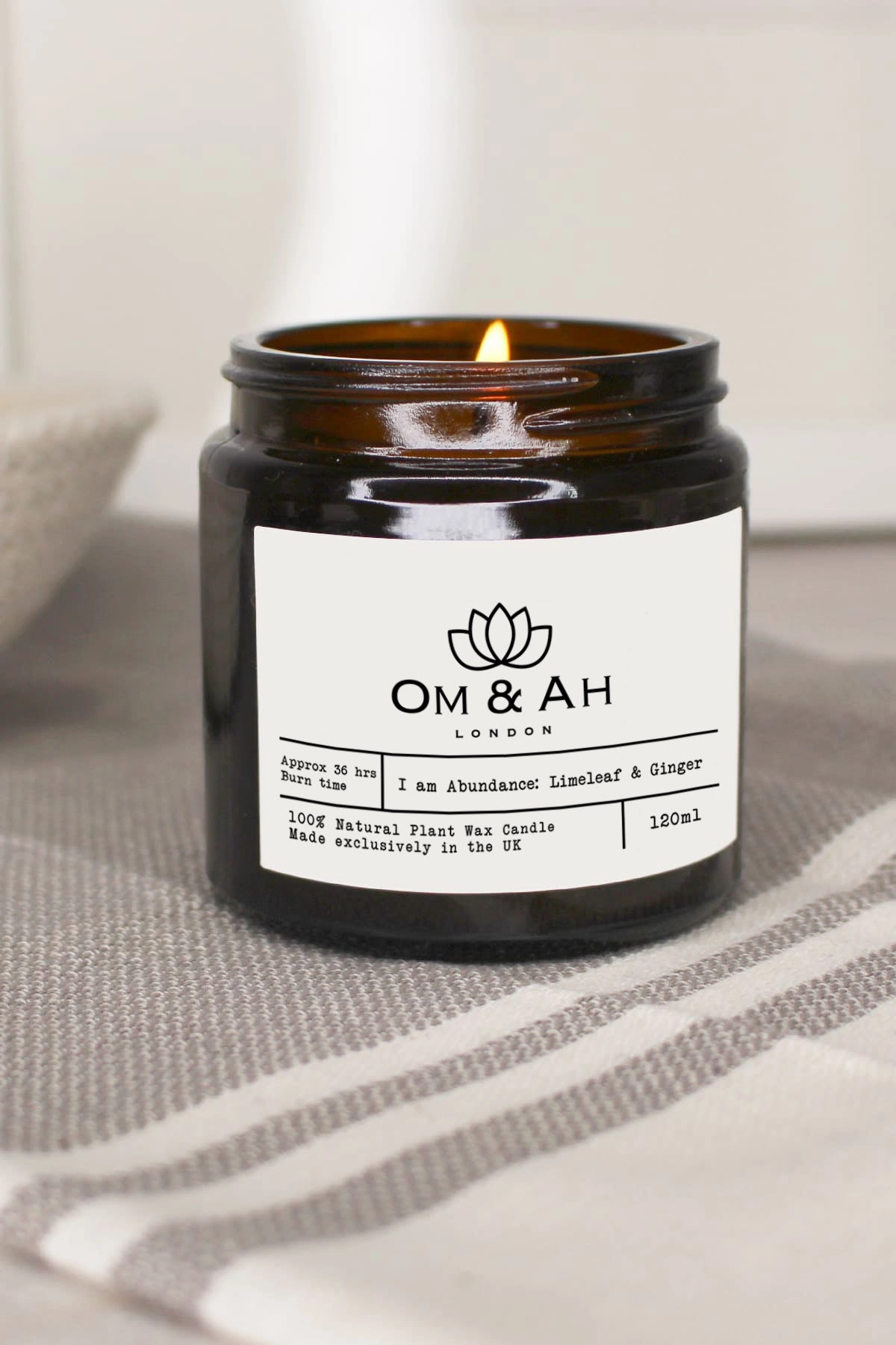 "I Am Abundance" Candle