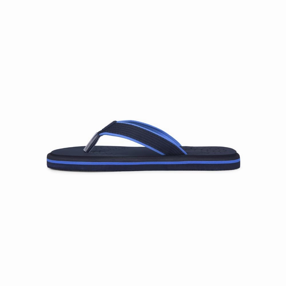 A-HA Casual Blue Flip Flop For Men CFL-1 By Liberty