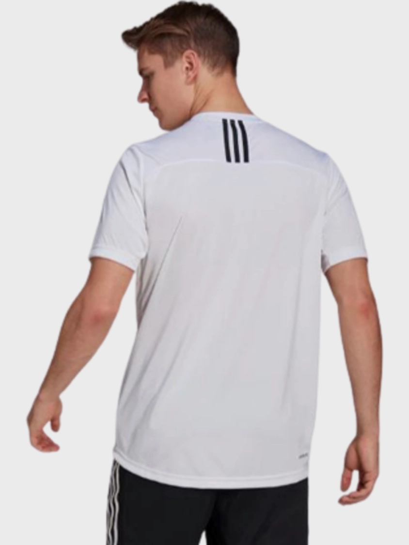 Adidas Back Men Training T-Shirt White