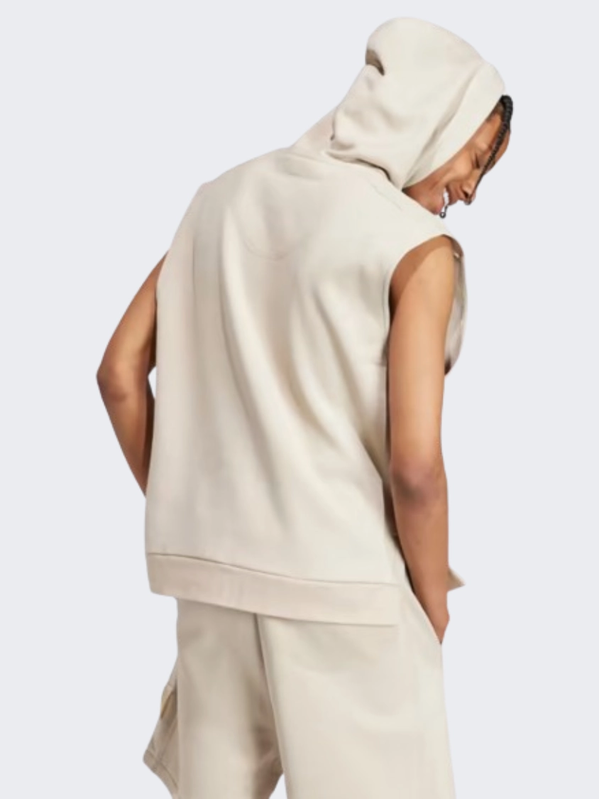 Adidas Lounge Men Sportswear Hoody Wonder Beige