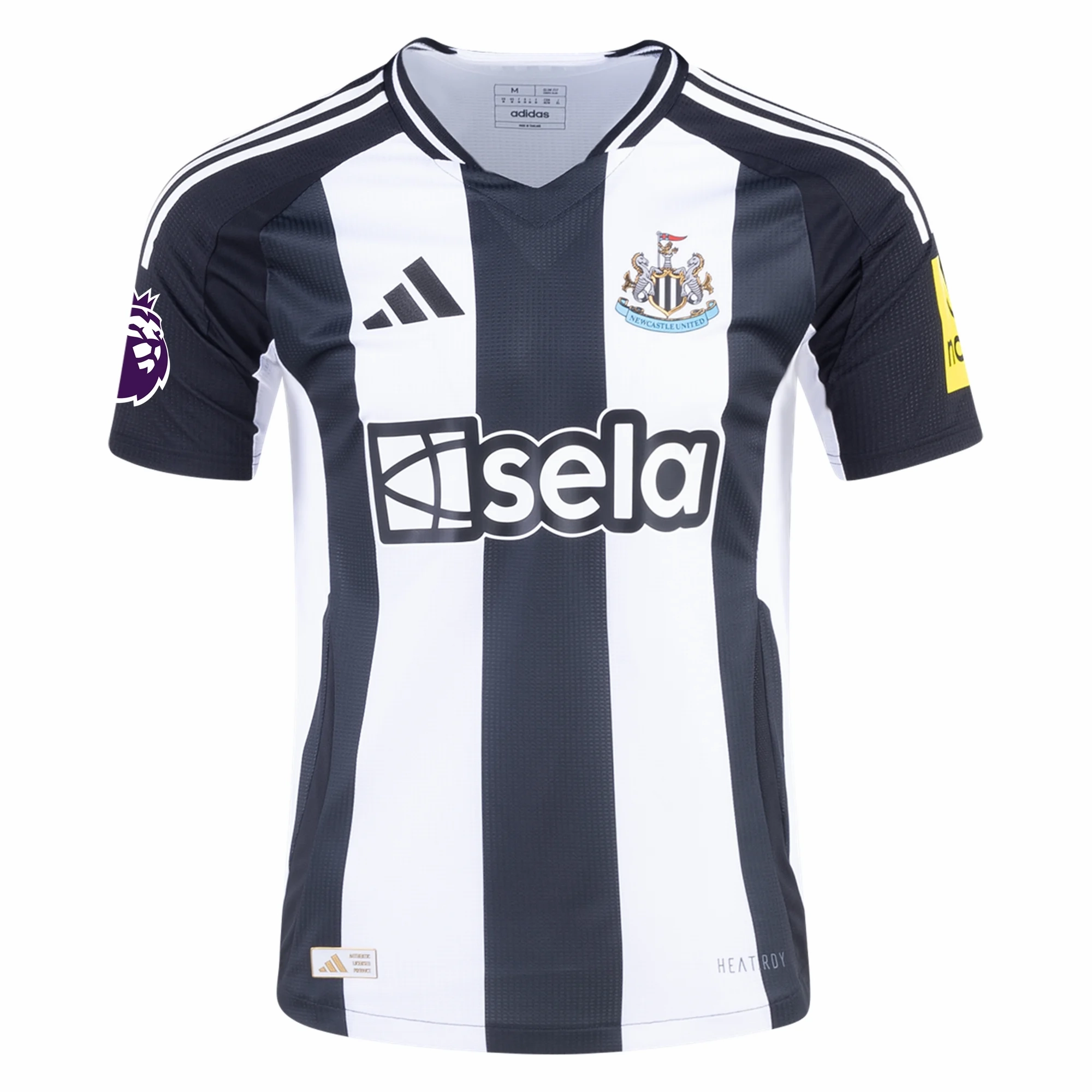 Adidas Newcastle United Authentic Kieran Trippier Home Jersey w/ EPL Patch 24/25 (Black/White)