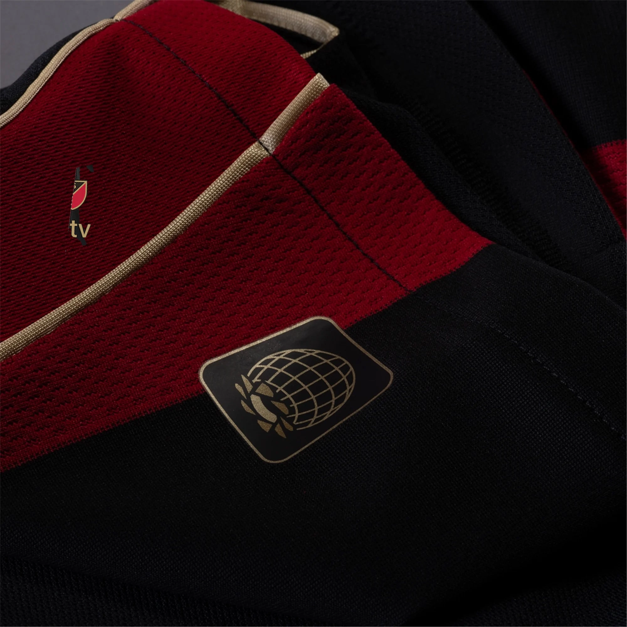 adidas Pedro Amador Atlanta United Authentic Home Jersey w/ MLS Patches 25/26 (Red/Black)