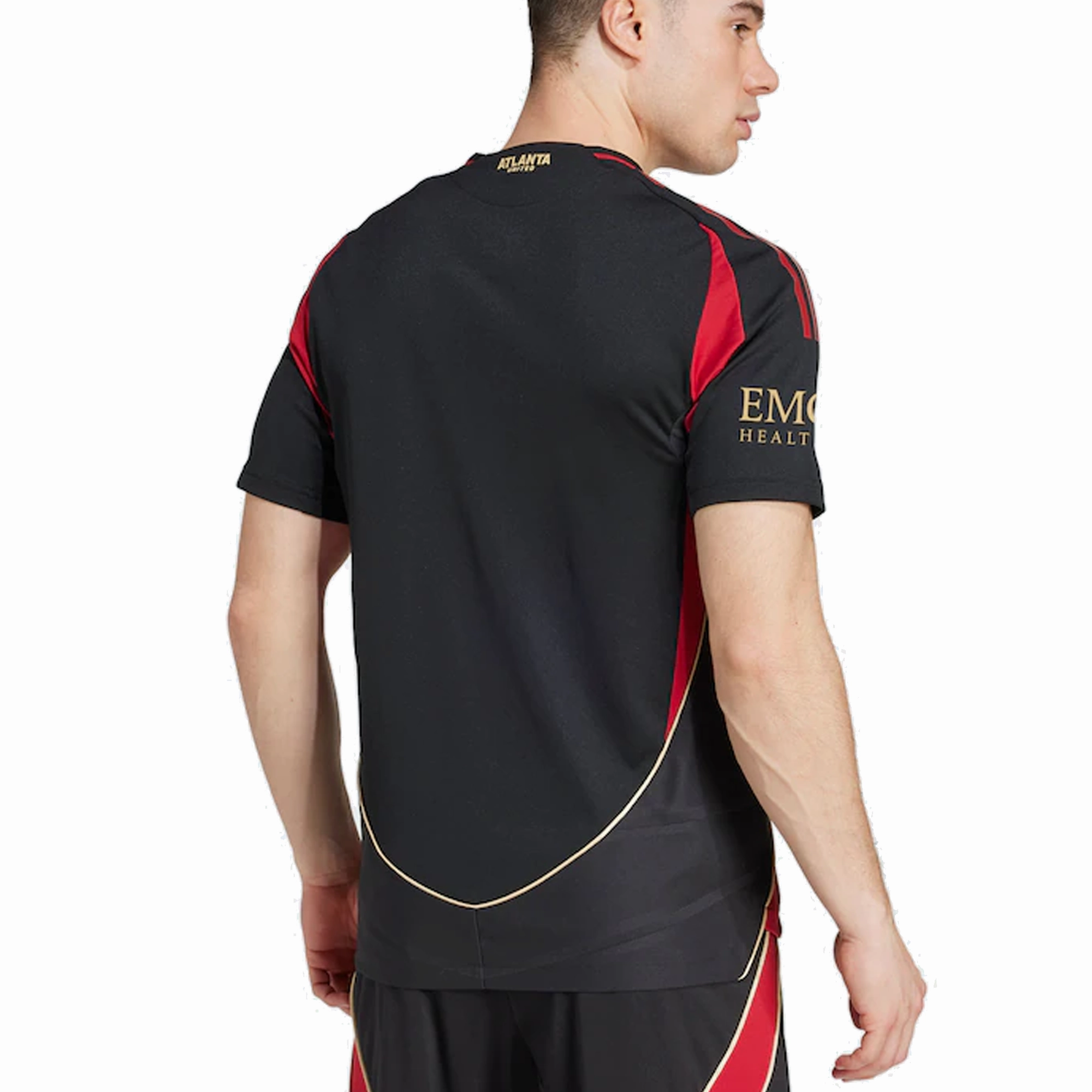 adidas Stian Gregersen Atlanta United Authentic Home Jersey w/ MLS Patches 25/26 (Red/Black)