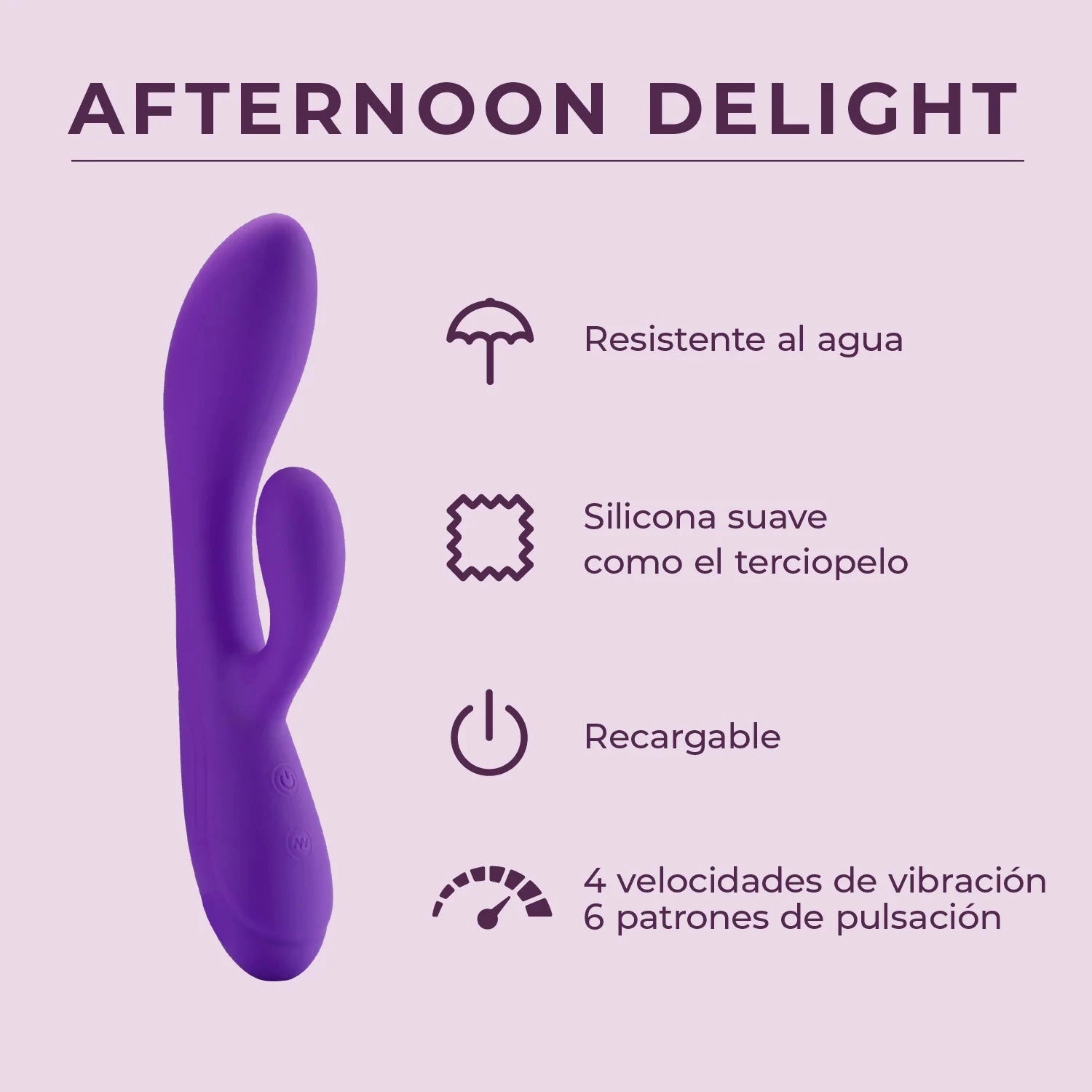 Afternoon Delight - Dual Action Vibrator -  NEW!