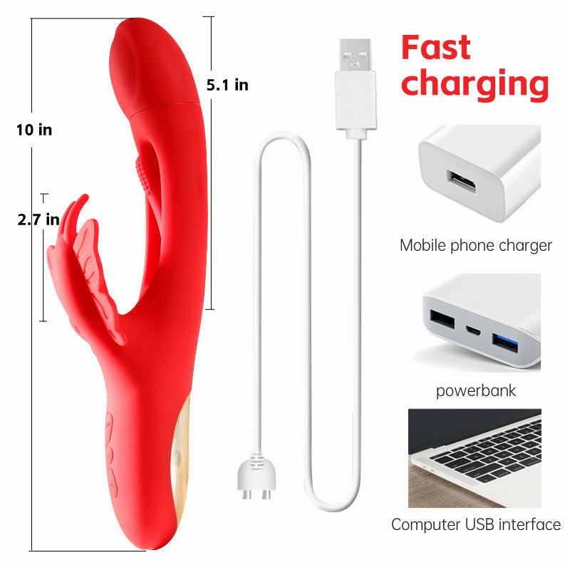 Ariana - Flapping G Spot Vibrator with Dual Vibration