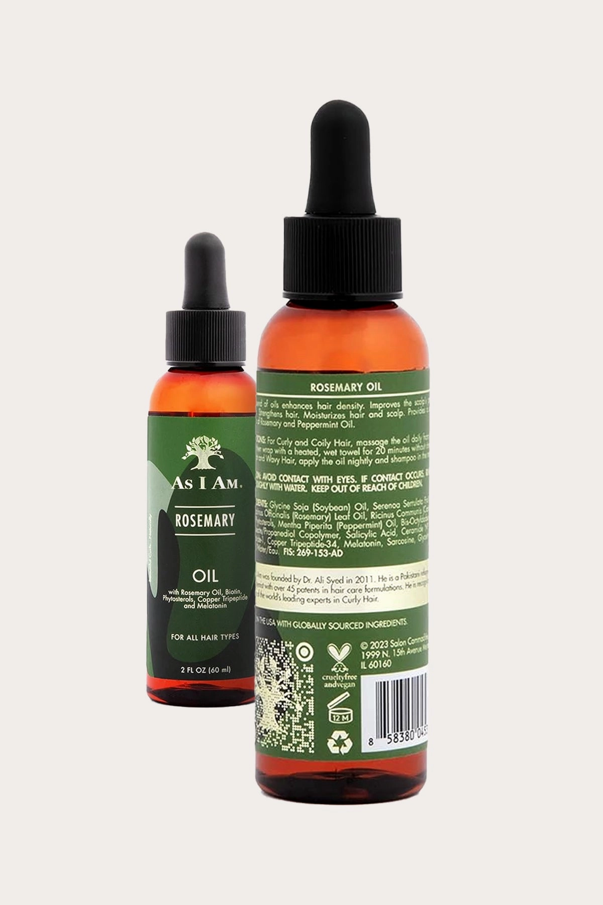 AS I AM ROSEMARY OIL 2oz