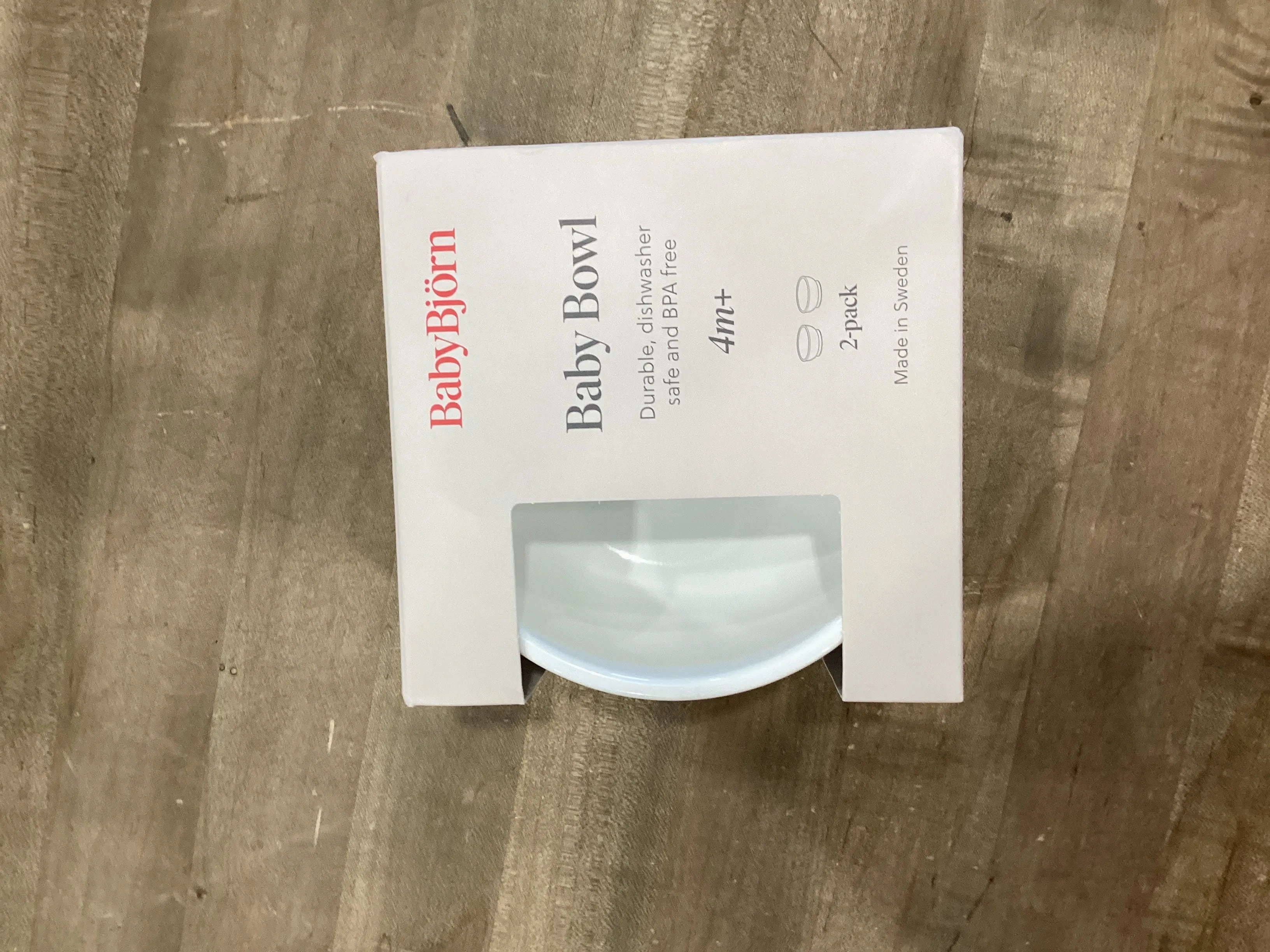 BabyBjrn Baby Bowl, 2-pack - Gray