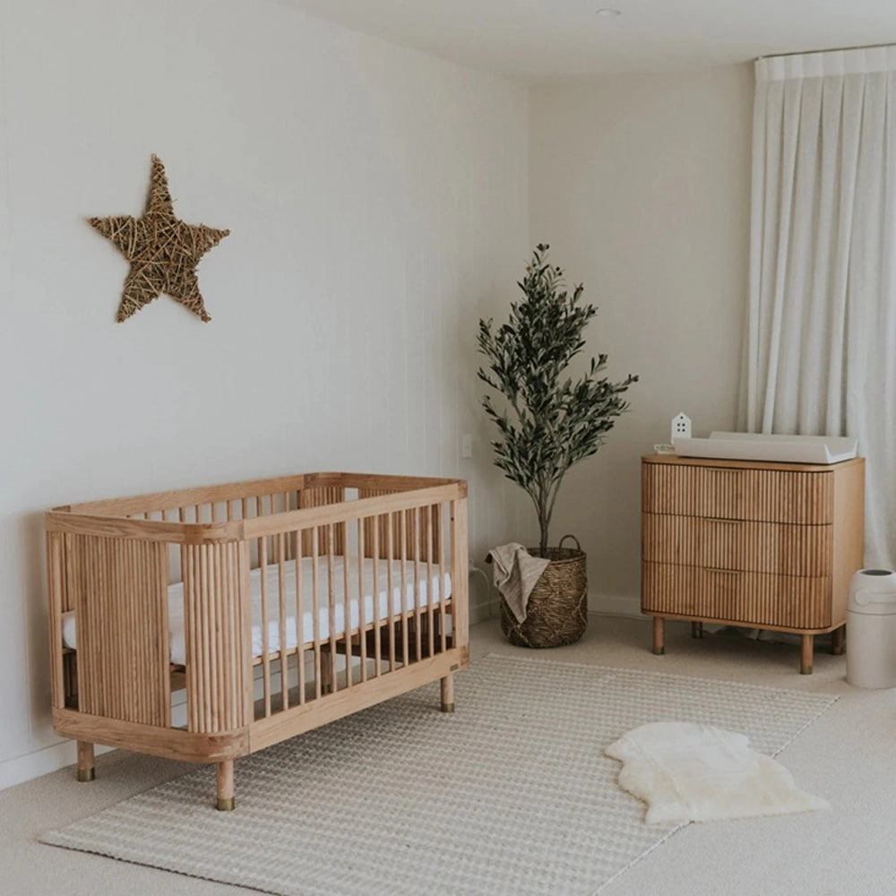 BabyRest Juno Cot   Dresser   Mattress Nursery Package