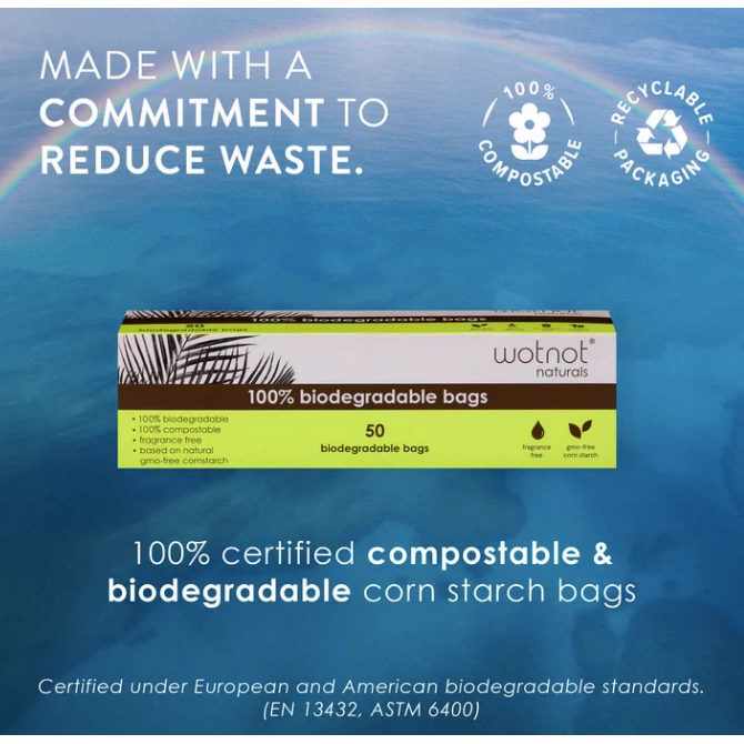 Biodegradable Bags x 50pk