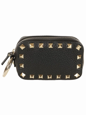 Black Mini Vanity Case Rockstud Bag