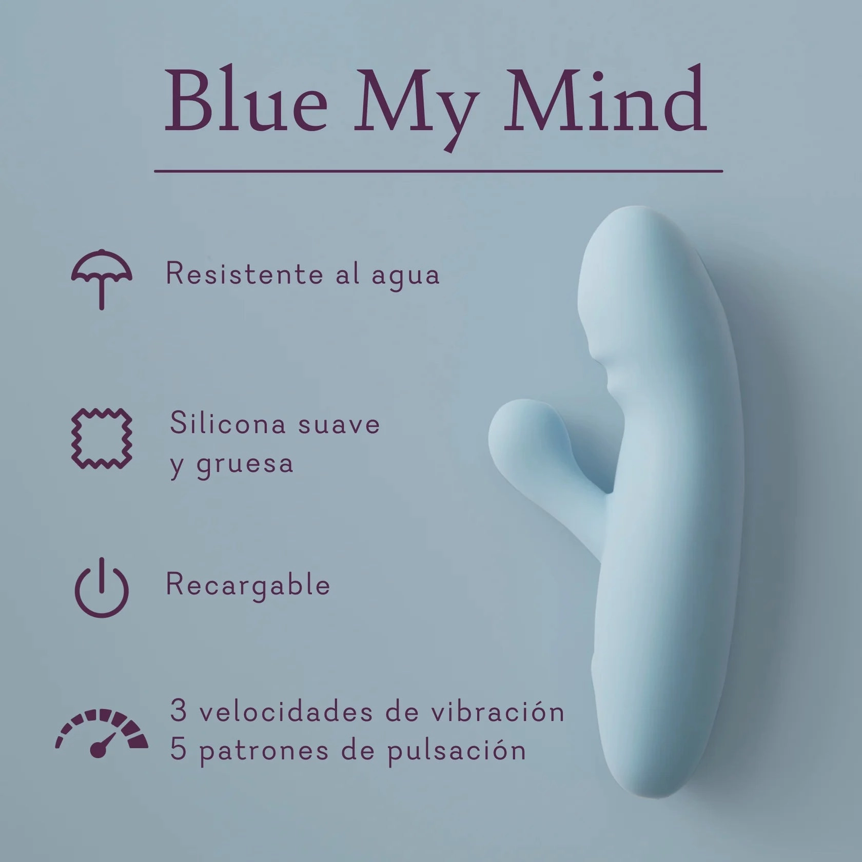 Blue My Mind - Real Feel Technology! - IN STOCK - 19 LEFT! - Pure Romance