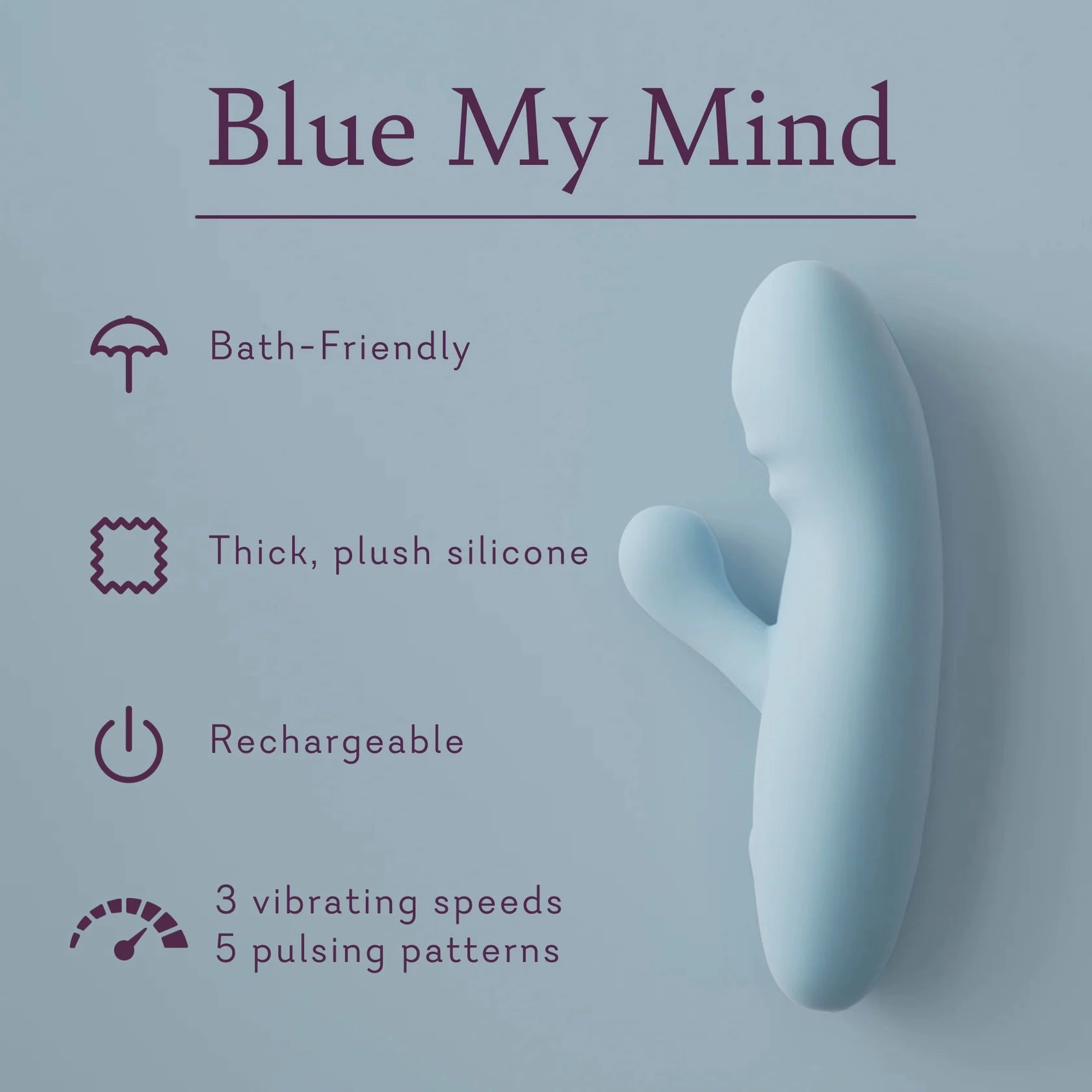 Blue My Mind - Real Feel Technology! - IN STOCK - 19 LEFT! - Pure Romance
