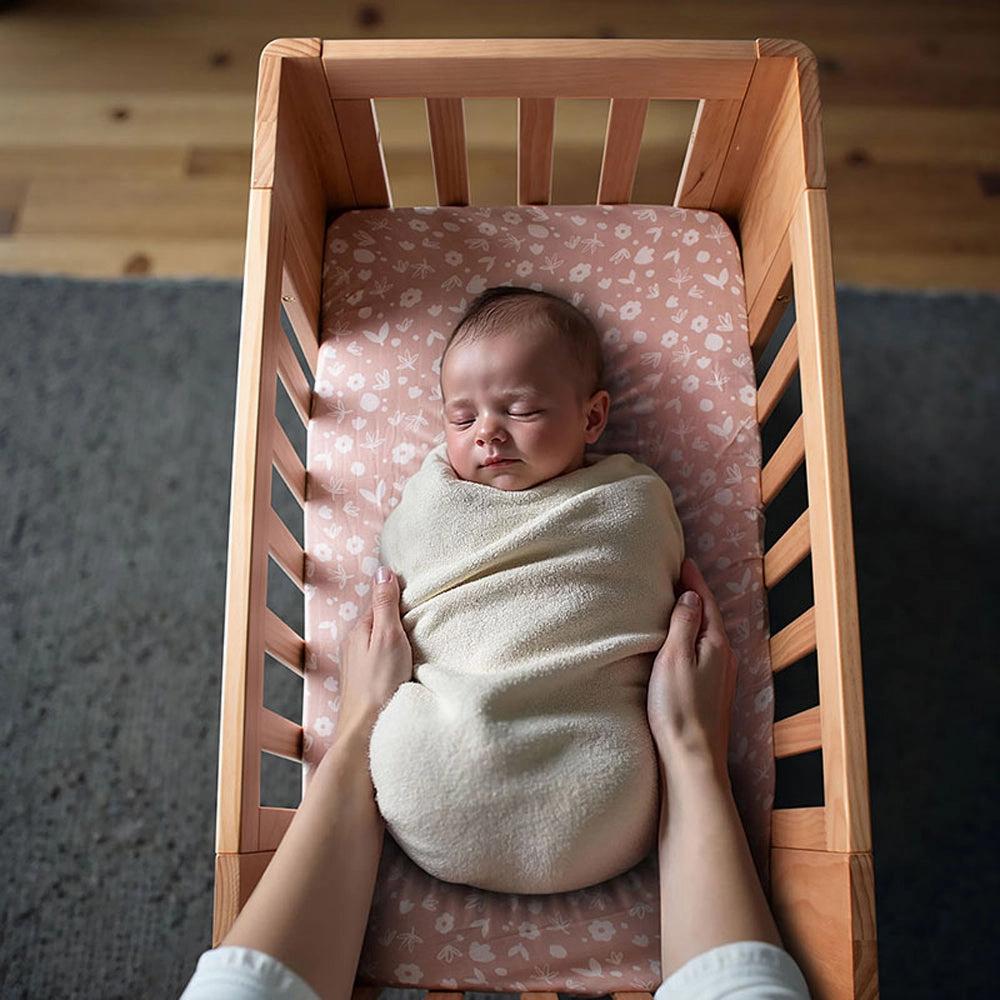Cocoon Evolve Cot Sandstone   Mattress Set