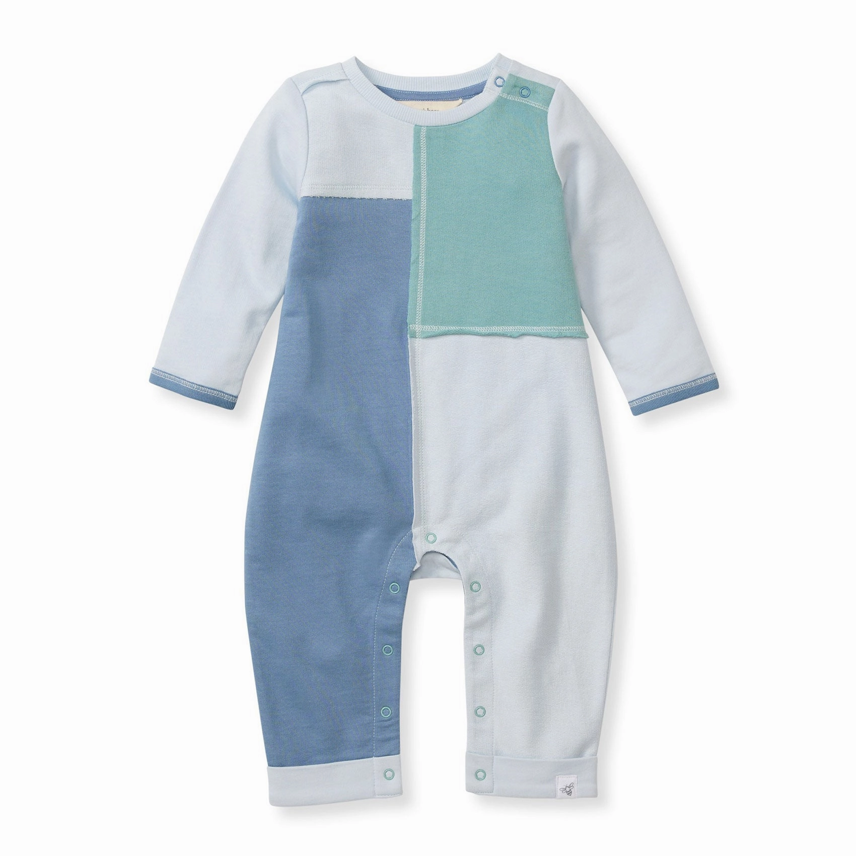 Colorblocked Jumpsuit - Icy