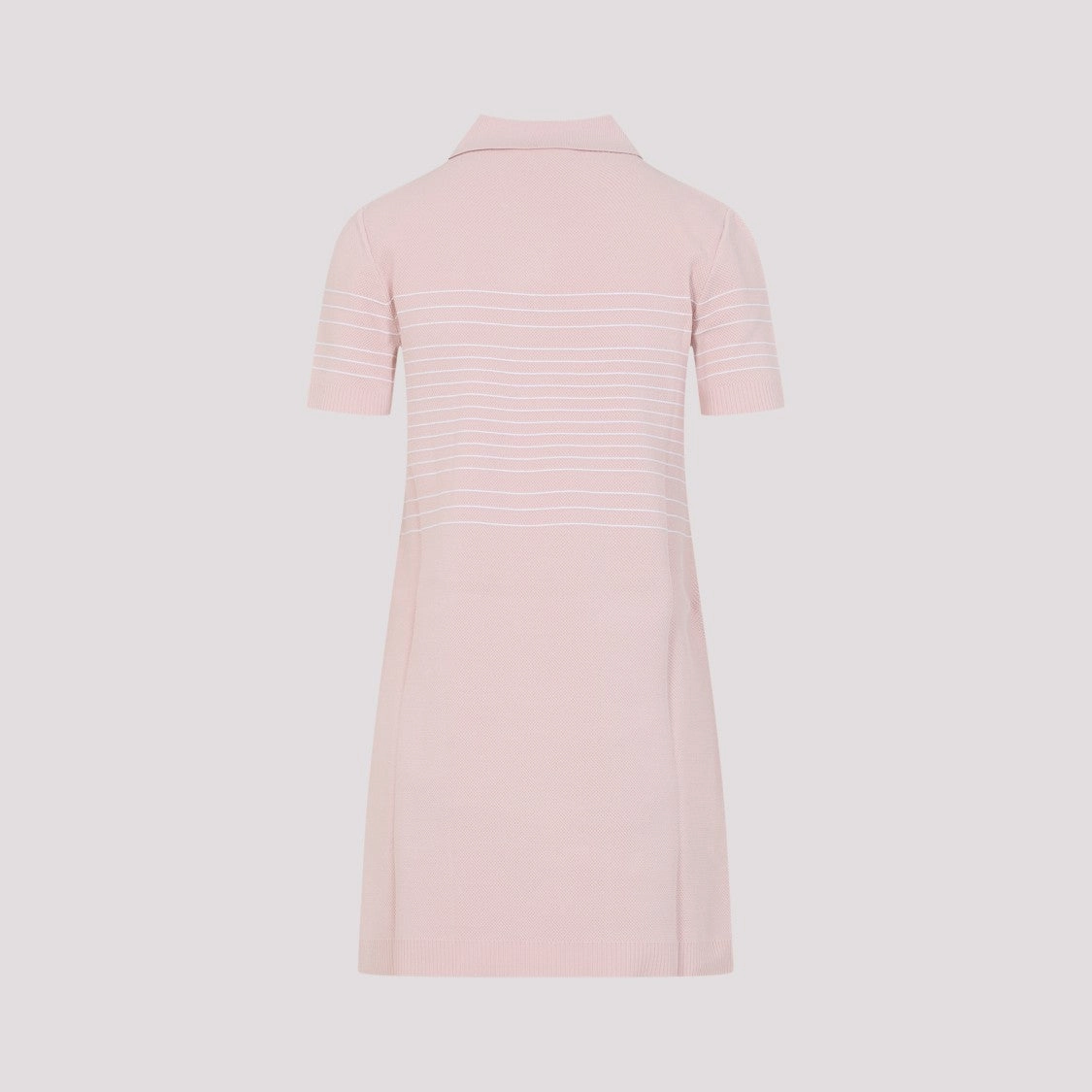 Compact Jersey Pink Viscose Mini Dress
