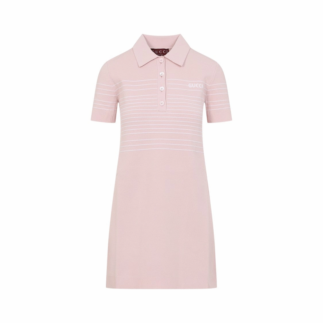 Compact Jersey Pink Viscose Mini Dress