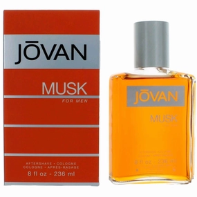 Coty Men's After Shave/Cologne - Jovan Musk Luxurious and Floral Fragrance, 8 oz