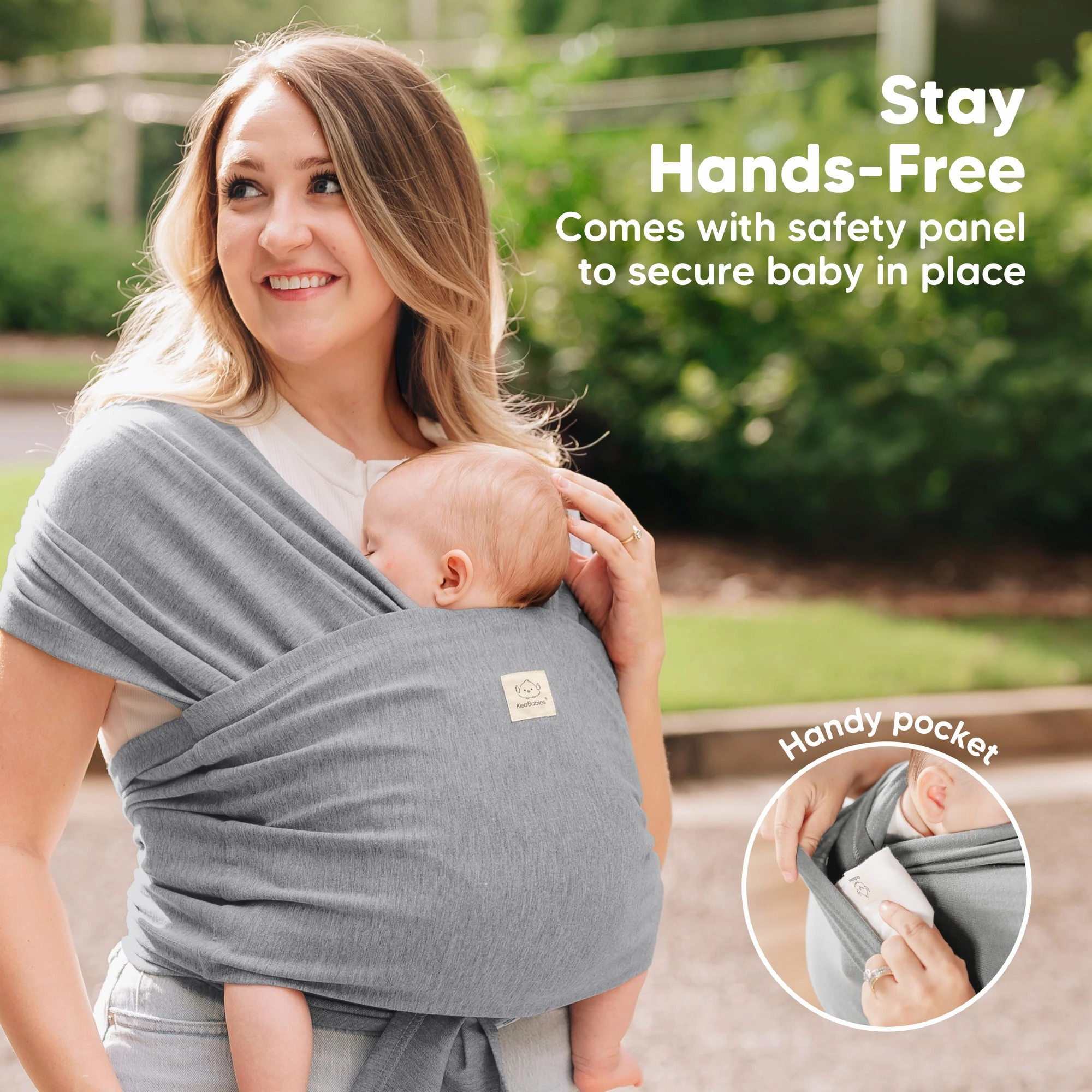 D-Lite Wrap Carrier (Classic Gray)