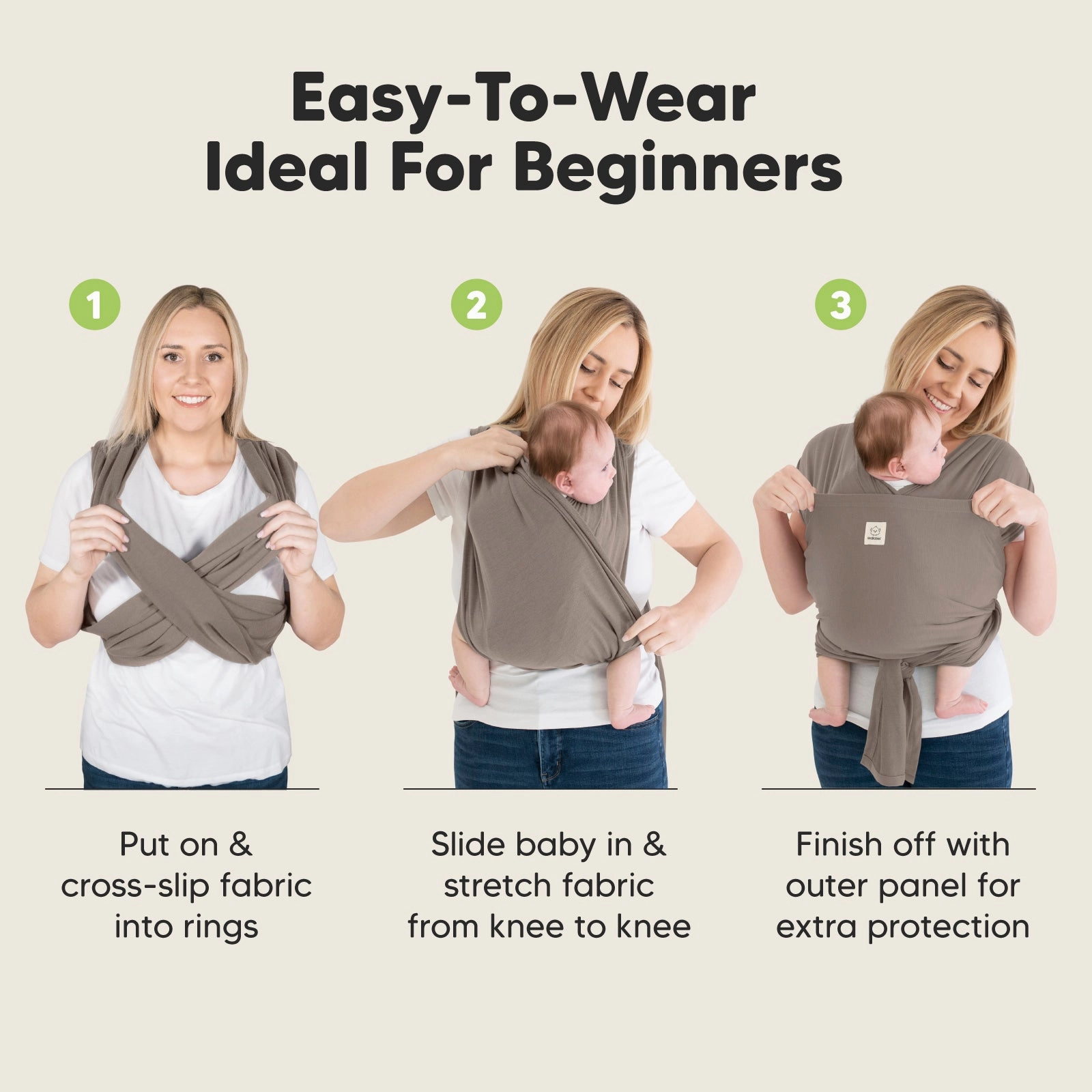 D-Lite Wrap Carrier (Copper Gray)