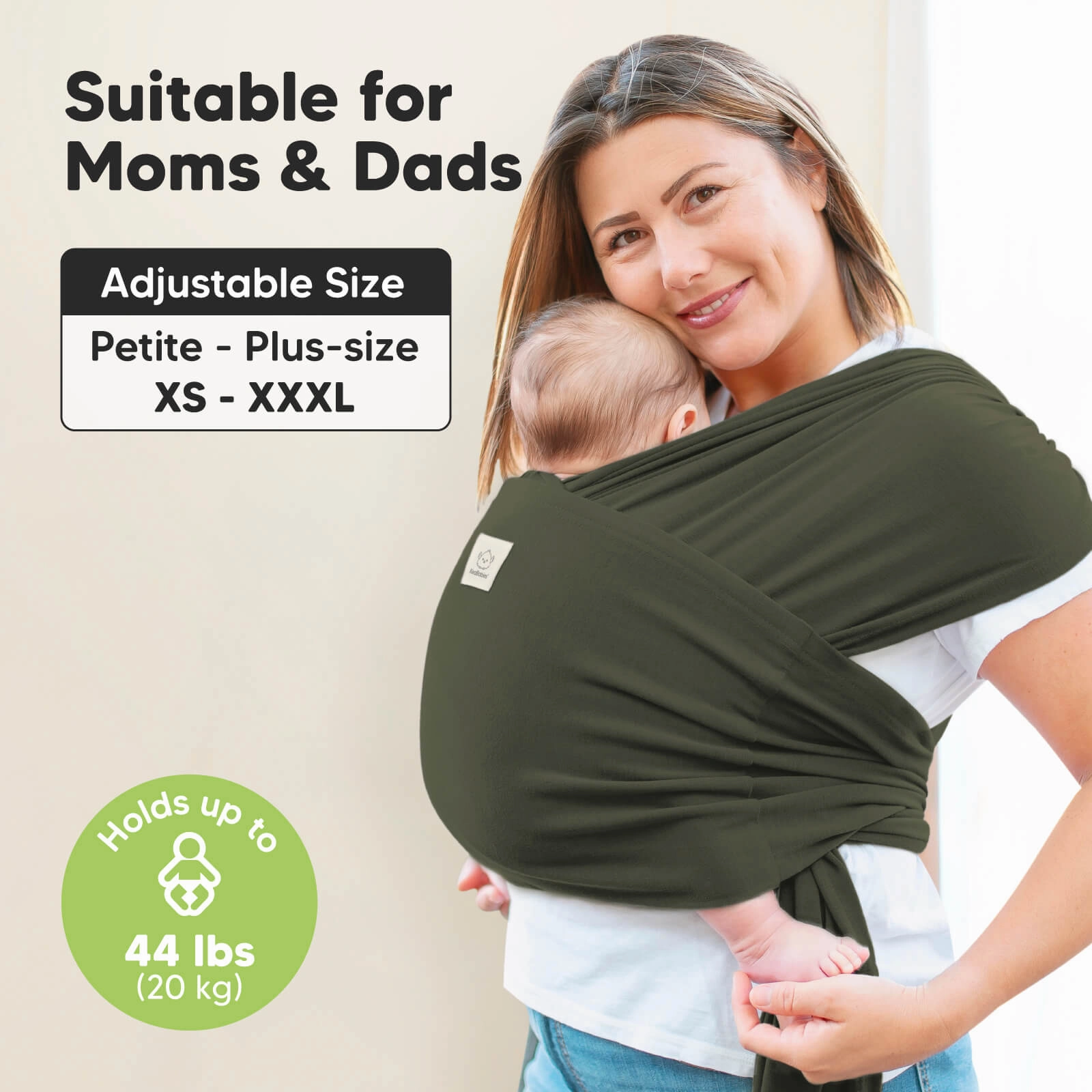 D-Lite Wrap Carrier (Forest)