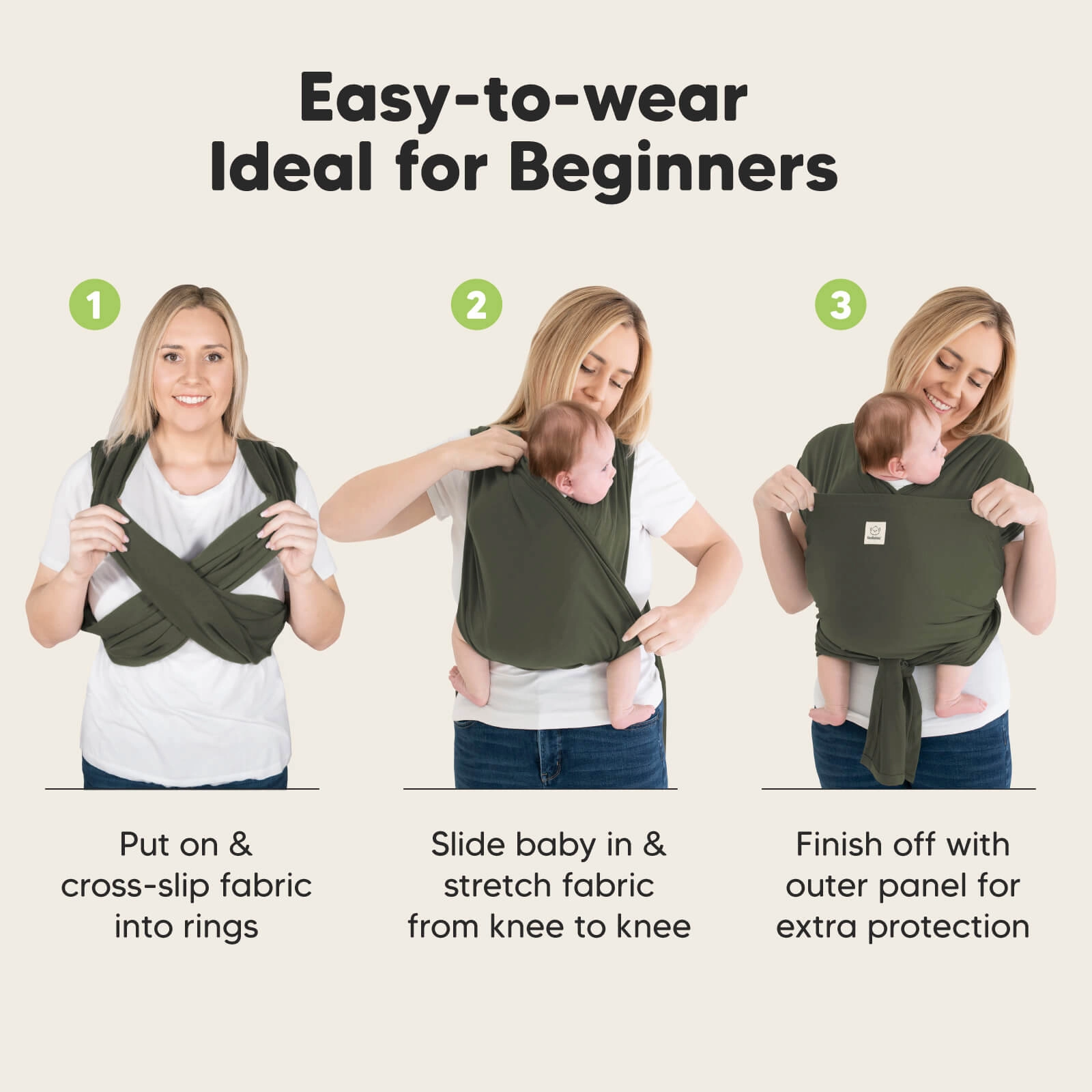 D-Lite Wrap Carrier (Forest)