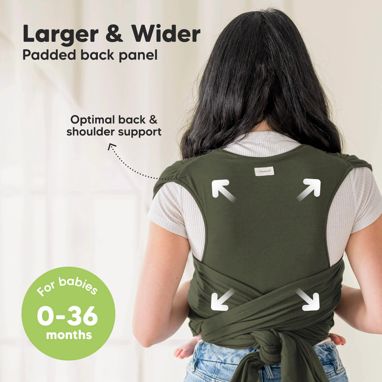 D-Lite Wrap Carrier (Forest)